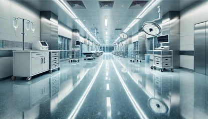Epoxy Flooring Supports Infection Control in Medical Facilities